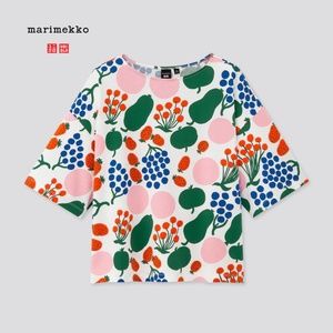 Marimekko Multicolor Graphic Short Sleeve Tee